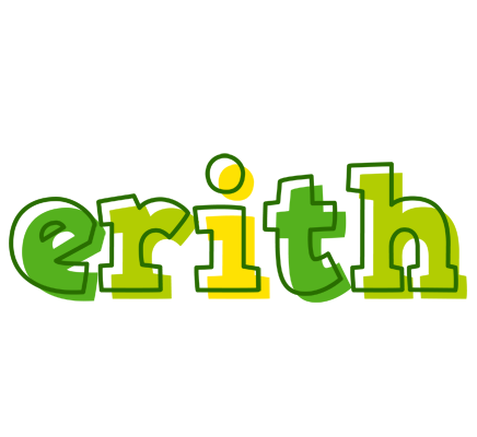 Erith juice logo