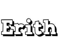 Erith snowing logo