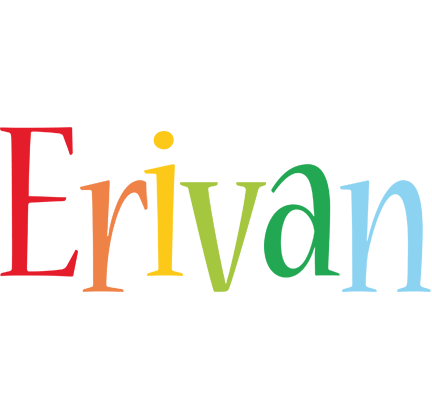 Erivan birthday logo
