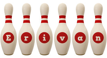 Erivan bowling-pin logo