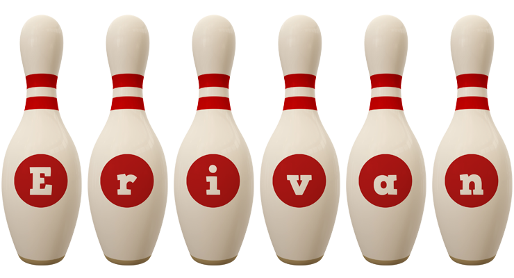 Erivan bowling-pin logo