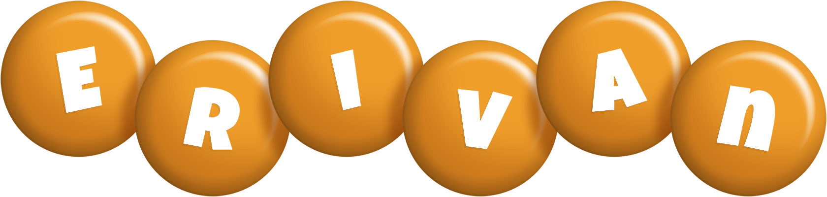 Erivan candy-orange logo