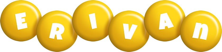 Erivan candy-yellow logo