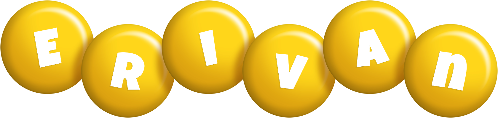 Erivan candy-yellow logo