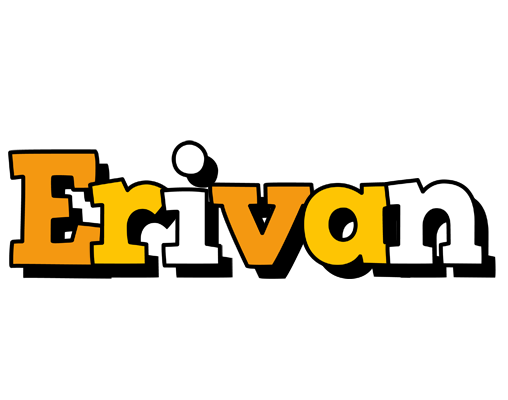 Erivan cartoon logo