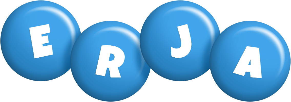 Erja candy-blue logo