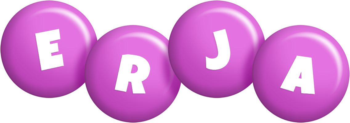 Erja candy-purple logo