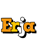 Erja cartoon logo