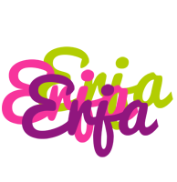 Erja flowers logo