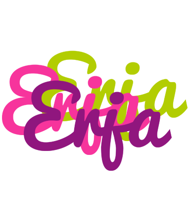 Erja flowers logo