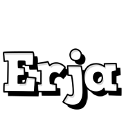 Erja snowing logo