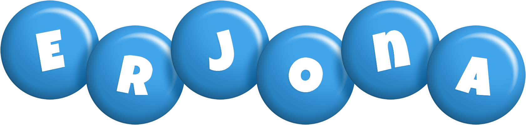 Erjona candy-blue logo
