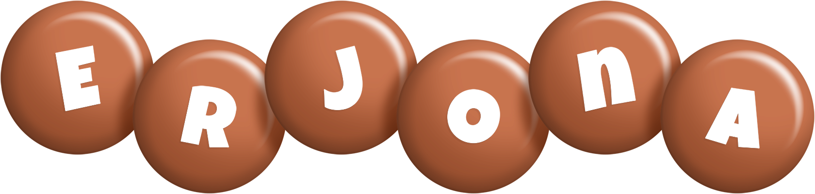Erjona candy-brown logo