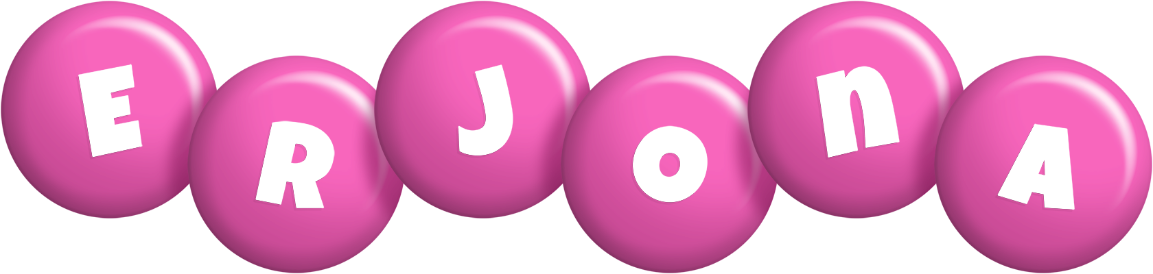 Erjona candy-pink logo