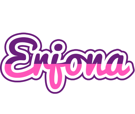 Erjona cheerful logo