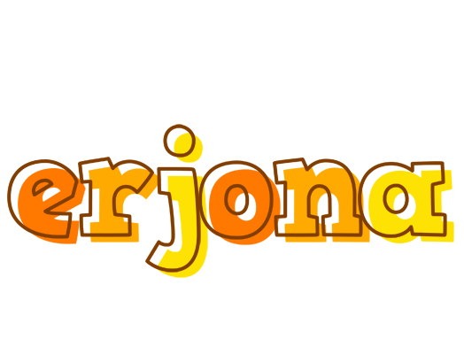 Erjona desert logo