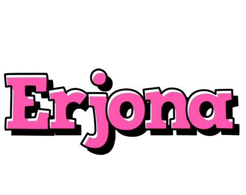 Erjona girlish logo