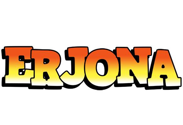 Erjona sunset logo