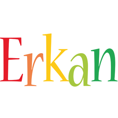Erkan birthday logo