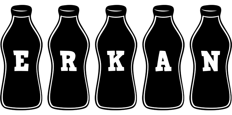 Erkan bottle logo