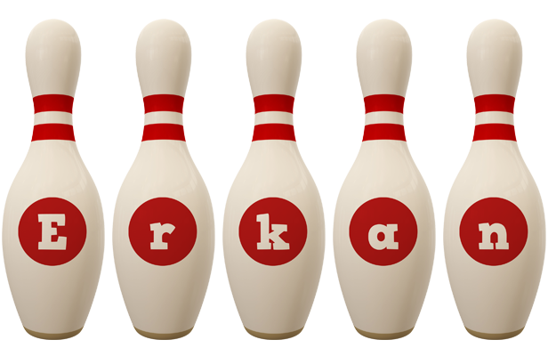 Erkan bowling-pin logo