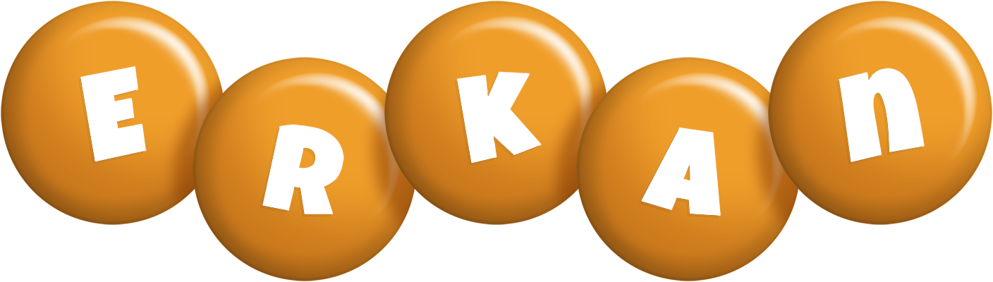 Erkan candy-orange logo