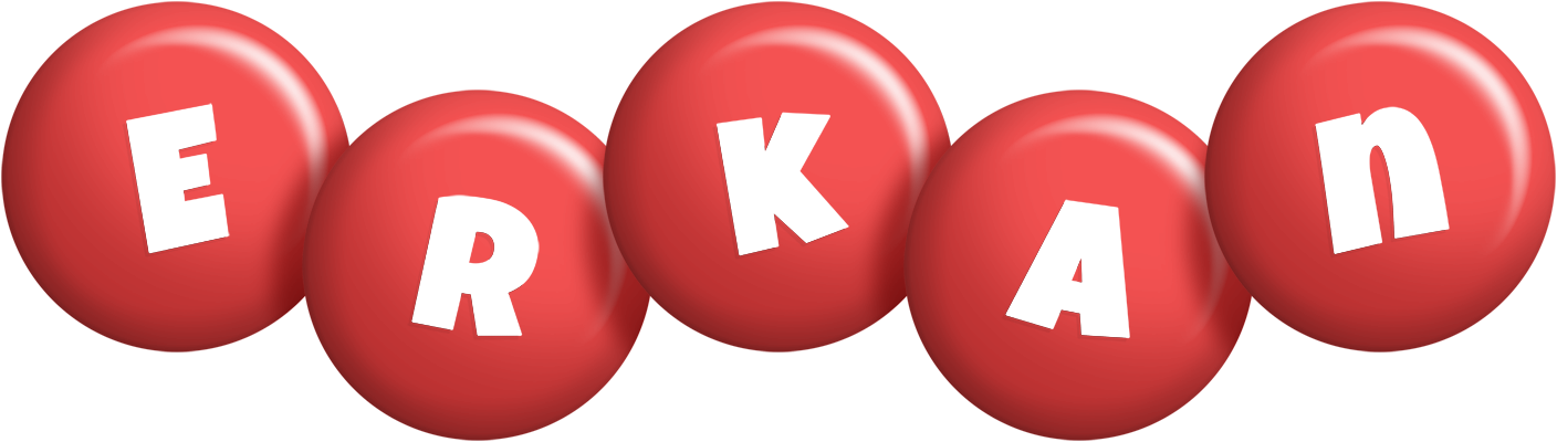 Erkan candy-red logo
