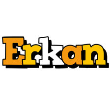 Erkan cartoon logo