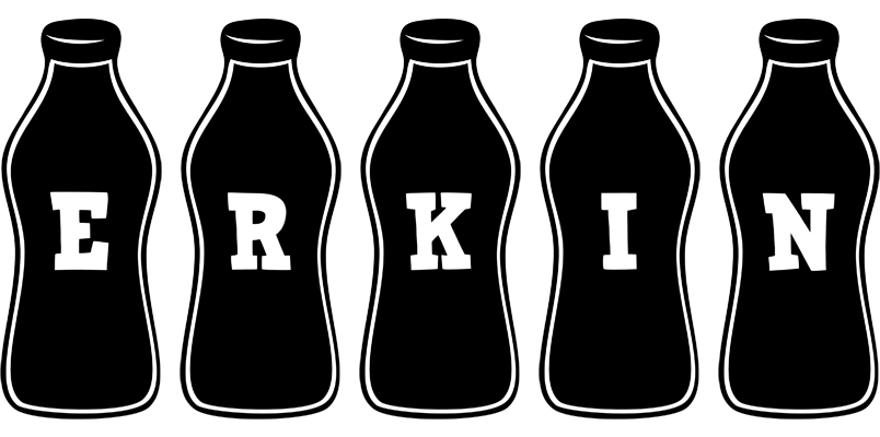 Erkin bottle logo
