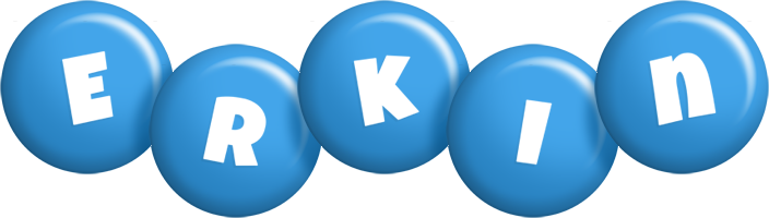 Erkin candy-blue logo