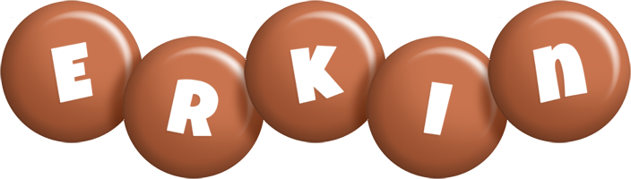 Erkin candy-brown logo