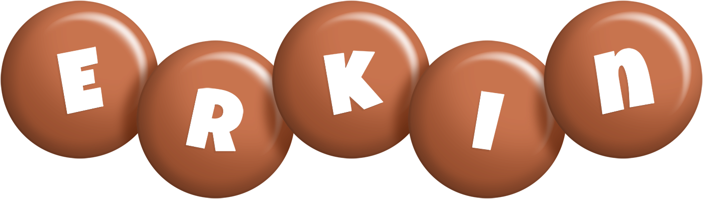Erkin candy-brown logo