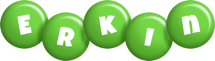 Erkin candy-green logo