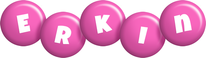 Erkin candy-pink logo