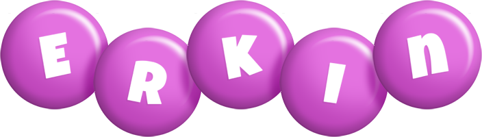 Erkin candy-purple logo