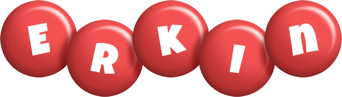 Erkin candy-red logo