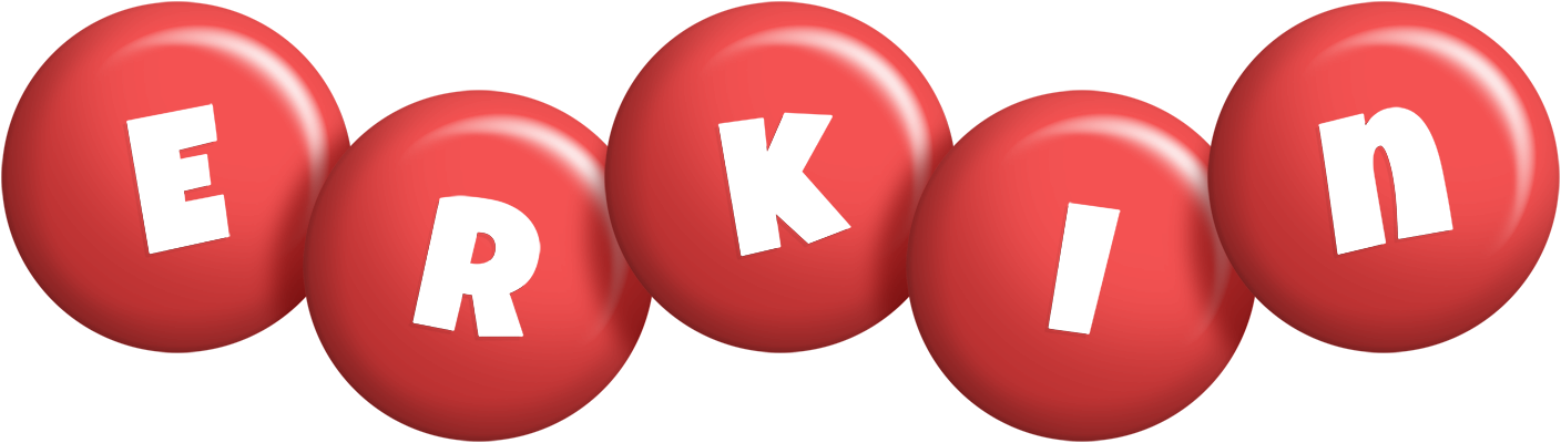 Erkin candy-red logo