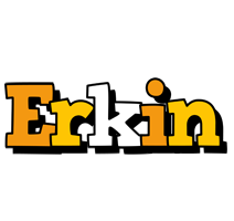 Erkin cartoon logo