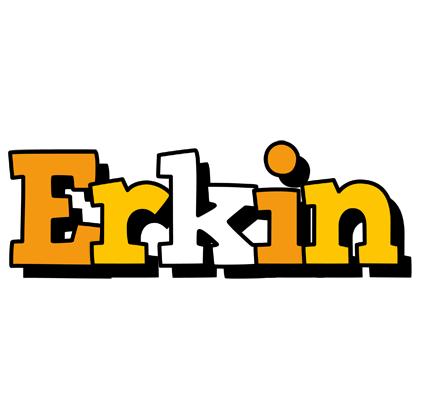 Erkin cartoon logo
