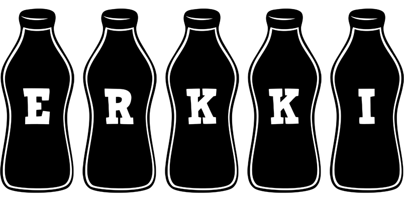 Erkki bottle logo