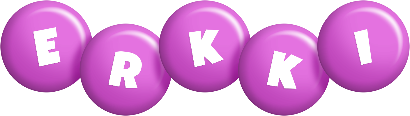 Erkki candy-purple logo