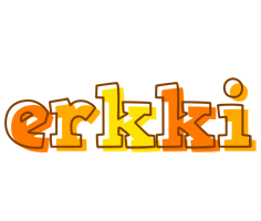 Erkki desert logo