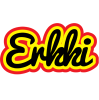 Erkki flaming logo