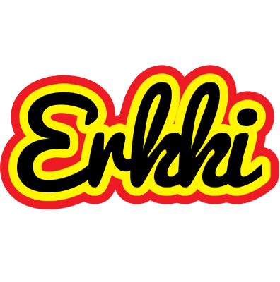 Erkki flaming logo