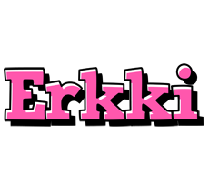 Erkki girlish logo