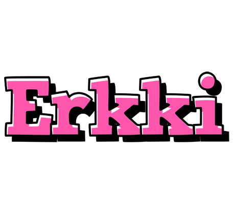 Erkki girlish logo