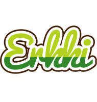 Erkki golfing logo