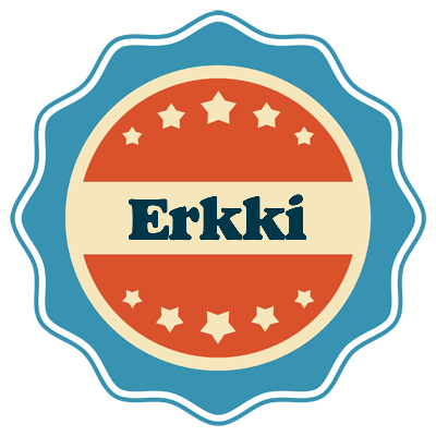 Erkki labels logo