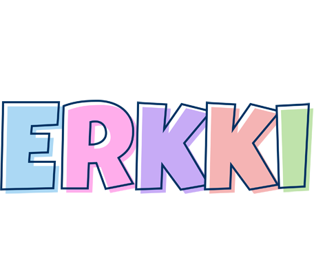 Erkki pastel logo