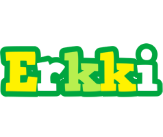 Erkki soccer logo